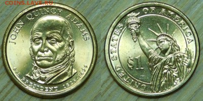 США, 1$-2008, J Q Adams,"D", до 12.01.2016г. 22-00 мск - 2008 J Q Adams.JPG