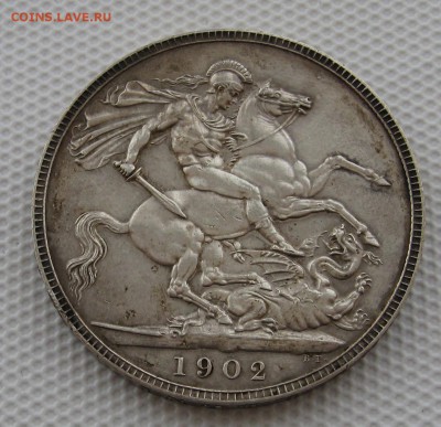 Бавария 1 Талер 1825, Англия 1 крона 1902, Венгрия 5 1907 - IMG_0014.JPG