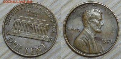 США, 1 цент, 10 шт. по 1р., до 12.01.2016 22-00 - 1973.JPG