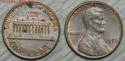 США, 1 цент, 10 шт. по 1р., до 12.01.2016 22-00 - 1975.JPG