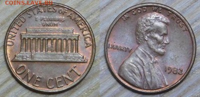 США, 1 цент, 10 шт. по 1р., до 12.01.2016 22-00 - 1982.JPG