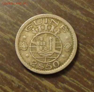 ПОРТУГАЛЬСКАЯ ГВИНЕЯ - 2,5 эск. 1952 до 15.01, 22.00 - португ. гвинея 2 доллара - 1