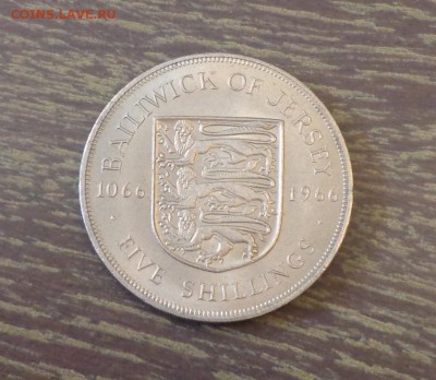 ДЖЕРСИ - 900 лет Конституции до 15.01, 22.00 - джерси 5 шиллингов 1966 - 1