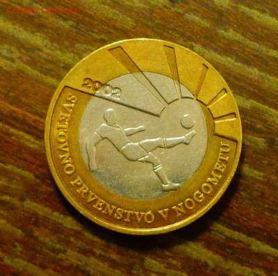 СЛОВЕНИЯ - 500 т. ФУТБОЛ БИМ до 15.01, 22.00 - Словения 500 толаров БИМ ЧМ по футболу