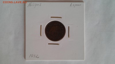 Австрия, 1 грош 1932 г. до 14.01.2016 г. - 1 грош2