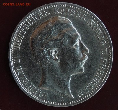 Пруссия 3 марки 1909 г. до 22.00 14.01.2016 - Изображение 1098