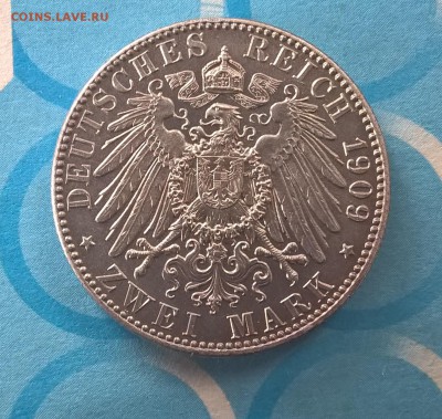 2 марки Гессен 1904 и Лейпциг 1909г. на оценку - WP_20160110_12_42_09_Pro