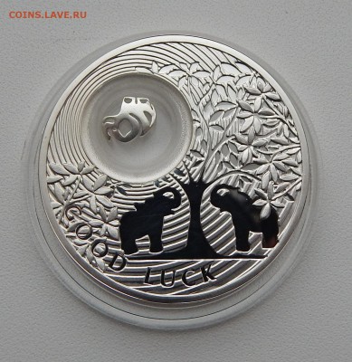 1 ДОЛЛАР2011 ПРУФ СЛОНИК серия(монеты на счастье)до 13.01.16 - DSCN2884.JPG