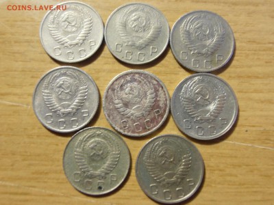 10 и 15 коп 1932-1941-1957 гг  16 монет - P1101940