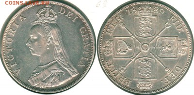 Британия, 2-ой флорин, 1889 - gb-2f-1889