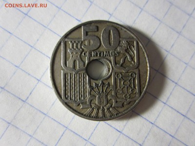 Испания 50 сантим 1949(56) - IMG_8775