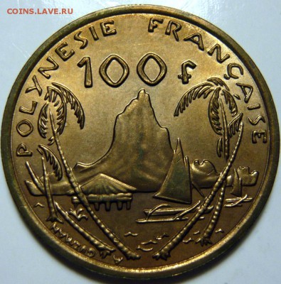 Французская Полинезия 100ф 2003г UNC - P1140006.JPG