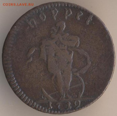 Швеция. 1 далер 1718 Сатурн. - 172