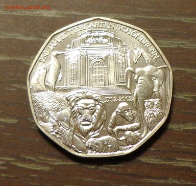 АВСТРИЯ - 5 евро Шенбруннский зоопарк до 17.01, 22.00 - зоопарк 1