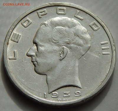 Бельгия 50 франков 1939, до 18.01.16 в 22:00 МСК - 3336