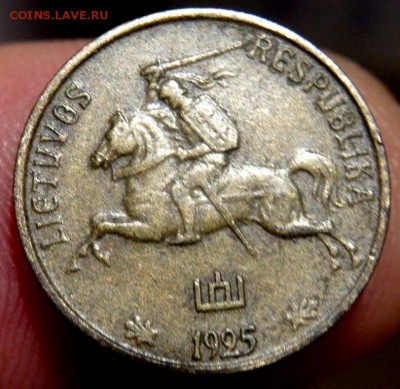 1 литовский цент  1925 года оценка - P1111324.JPG