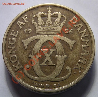 Дания, 2 кроны 1926 - 2 октября 22-00 - 2 1926