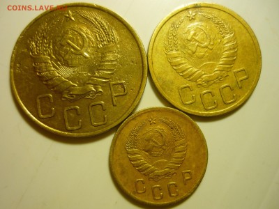 3 шт 2,3,5 копеек 1940г - фыв8