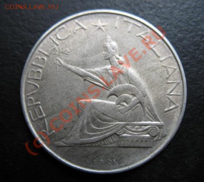 серебро, Италия, 1961 г, 500 L, до 05.10 в 21-30 мск - итал кони а