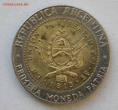С 1 руб. БМ АРГЕНТИНА 1 песо 2010г. СОЛНЦЕ  до 18.01 в 22-00 - IMG_9390.JPG