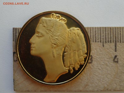Золотая медаль Майя Плисецкая "Одиллия" 1964 г. на оценку - DSC03525.JPG