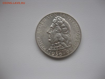 АВСТРИЯ,2 шиллинга 1936г(принц Е.Савойский)!до 14.01.2015 - IMG_1316.JPG