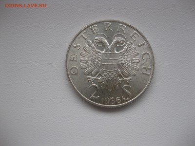 АВСТРИЯ,2 шиллинга 1936г(принц Е.Савойский)!до 14.01.2015 - IMG_1317.JPG
