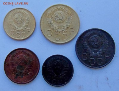 2,3,10,15,20 копеек 1957г. 5 штук Окончание 15.01.2016 г - DSC00747.JPG