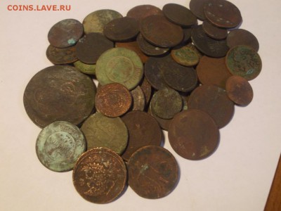 Лот уставшей царской меди 44шт - DSCN4990 (Копировать).JPG