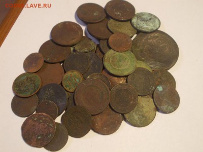 Лот уставшей царской меди 44шт - DSCN4991 (Копировать).JPG