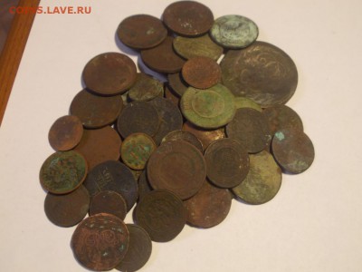 Лот уставшей царской меди 44шт - DSCN4992 (Копировать).JPG