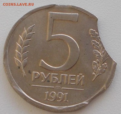 5 рублей 1991 тройной выкус до 14.01.16 21ч.00мин мск - DSCN4811.JPG