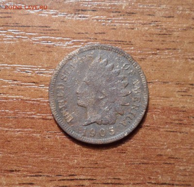 1 цент 1905г. США - 002.JPG