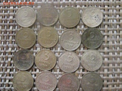 3 копейки, 16 шт. 1928г.-1957г. Без повтора. До 19.01.2016г. - 19 и 20 017.JPG
