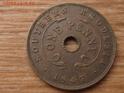 Юж. Родезия Брит. 1 пенни 1947  до 15.01.16 в 21.00 М - IMG_5487.JPG