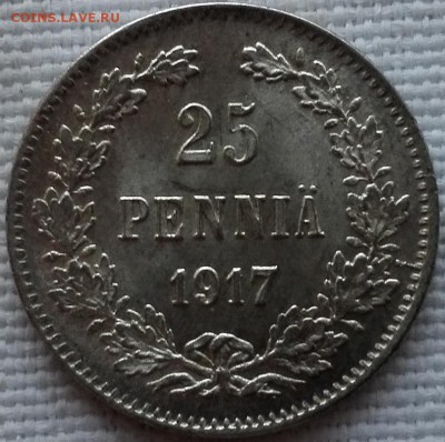 25 пенни 1915, 1916, 1917 UNC - 6