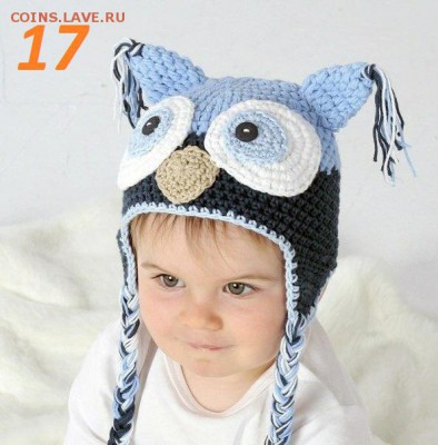 Вязанные детские шапочки по вашим размерам на заказ! :) ФИКС - 17
