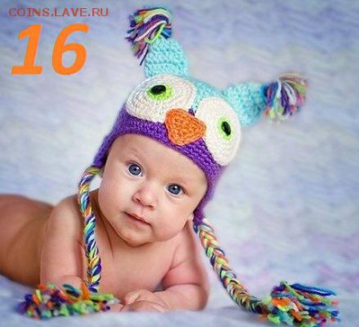 Вязанные детские шапочки по вашим размерам на заказ! :) ФИКС - 16