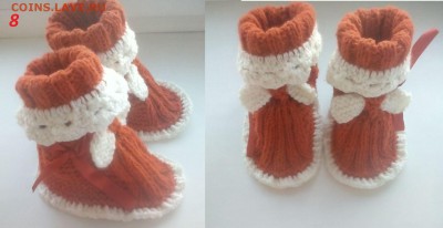 Вязанные пинетки (носочки) для малышей на заказ! ФИКС!!! - 8