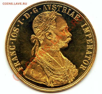 Австрийская монета 4 дуката с датой «1915», оценка - Gold Untitled-1