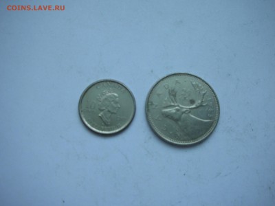 1,5,10,25 центов США +10,25 Канада Оконч. 17.01.2016 23:00 - DSCN4703.JPG