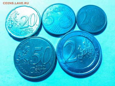 Монеты евро, Люксембург, с номинала, до 17.01.2016г. - IMG_20160103_223643_thumb
