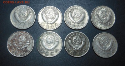 10 коп. 1946-57 г. - 8шт.  Недорого!  - до 18.01.16 г. - DSCN5021.JPG
