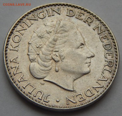 Нидерланды 1 гульден 1955, до 21.01.16 в 22:00 МСК - 4542