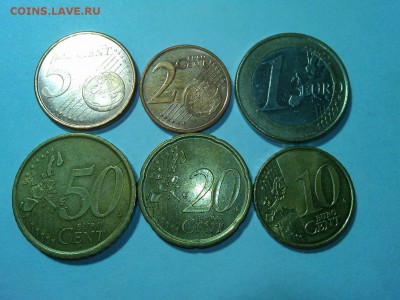 Монеты евро, Испания, с номинала, до 17.01.2016г. - IMG_20160114_192100_thumb