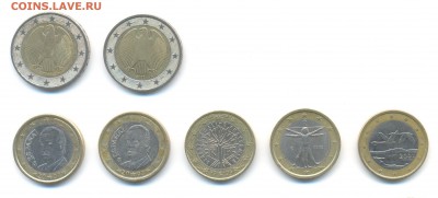 Подборка евро и евроцентов. 1999-2007. до 17.01 в 14.00 мск - 17