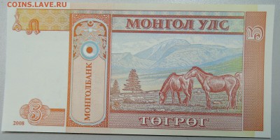 МОНГОЛИЯ - 5 тугриков 2008 г. пресс до 21.01 в 22.00 - DSCN2365.JPG