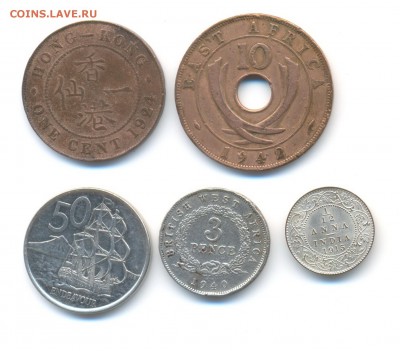 Британская корона. подборка 1915-2006. до 17.01 в 14:00 мск - 12