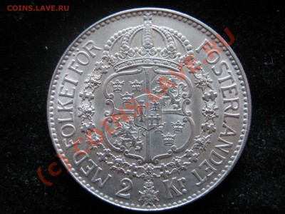 Швеция 2 кроны 1936, 5 эре 1892.Люксембург 10 сан.1900 г. - Изображение 5473