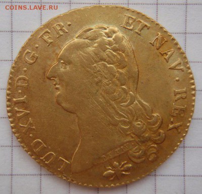 Двойной Луидор 1787 года. Золото. - 5Yok5w5q0Nc